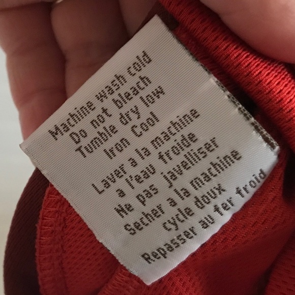 Guru Women’s Tee Burn orange sport High Neck Cap sleeve Breathable Size S - Picture 5 of 7